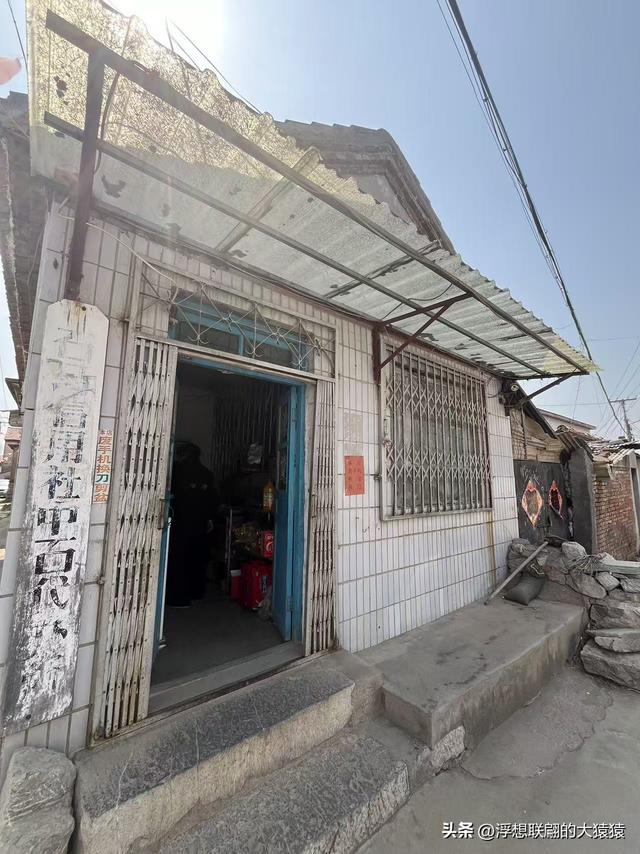 博山石马乡的中石马，留有众多古宅和古庙、古槐