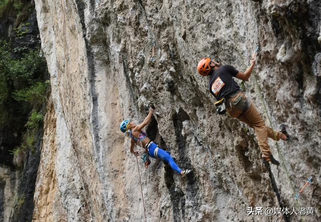 “赛动黔景”2025“岩旅贵州”攀岩周自然岩壁攀岩在六盘水举行
