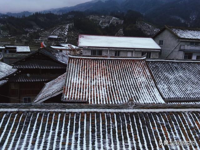 桂林龙胜限量版冰雪大世界藏在10万亩梯田里。