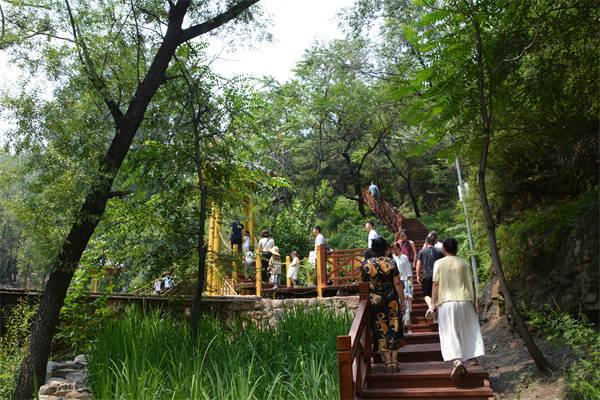 山水蒙山、 生态蒙山、 清凉蒙山、 旅游人气旺！