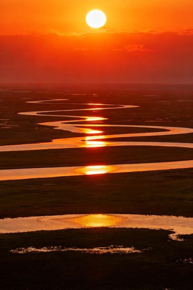 分享图片一日出东方美景，真是太美了！