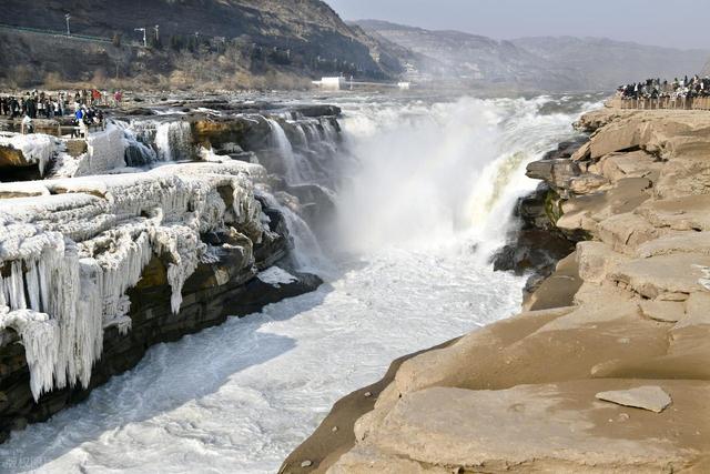 冬日壶口瀑布有多震撼，高清大图告诉你！