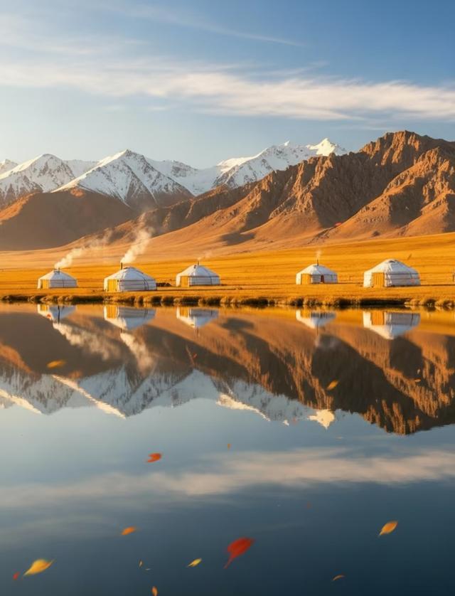 我是上海人，旅游景点赛里木湖，爬点将台土坡赏湖景全景
