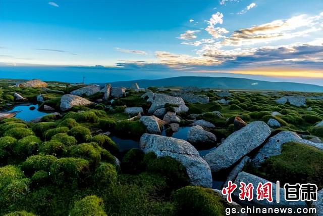 榆中的绝美晚霞你看了吗？