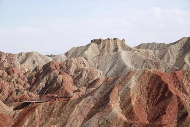 又踏甘肃地之八 张掖篇之六 七彩丹霞（5）七彩虹霞台