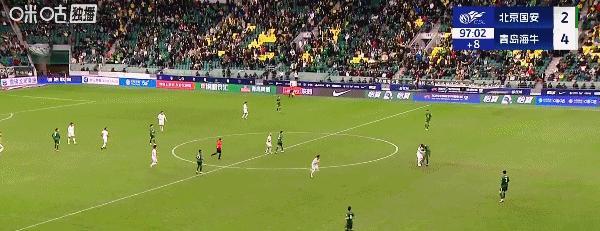 4-2青岛海牛逆转北京国安，中超降级球队基本确定