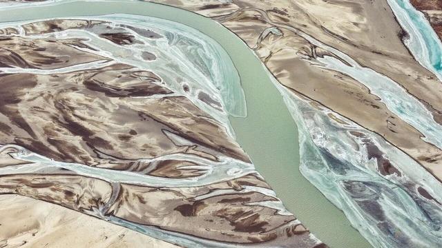 塔里木河起点，在这里温柔浪漫相拥