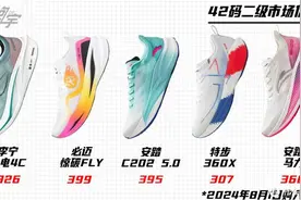 300-400元价位，实战碳板跑鞋横向对比测评。图片