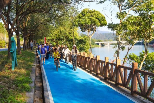 从化藏着 “天然氧吧绿道”！青山映溪畔，骑行漫步吸氧太治愈