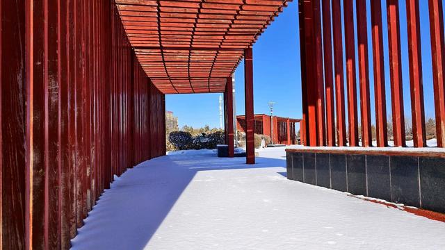 雪染古浪 一城素韵