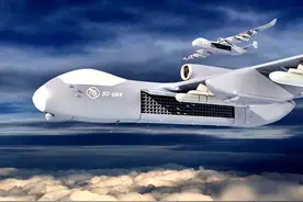 硬核呈现！076舰+“九天”组合！中国“九天”无人机迎来首飞图片