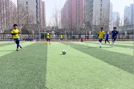 邯郸市复兴区举行校园足球赛图片