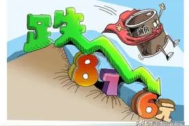 国内油价大幅下跌，6月14日全国油价下跌后，95、92汽油今日价格图片