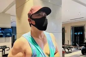 贾冰疯狂健身，化身东北马东锡，事业迎来高峰图片