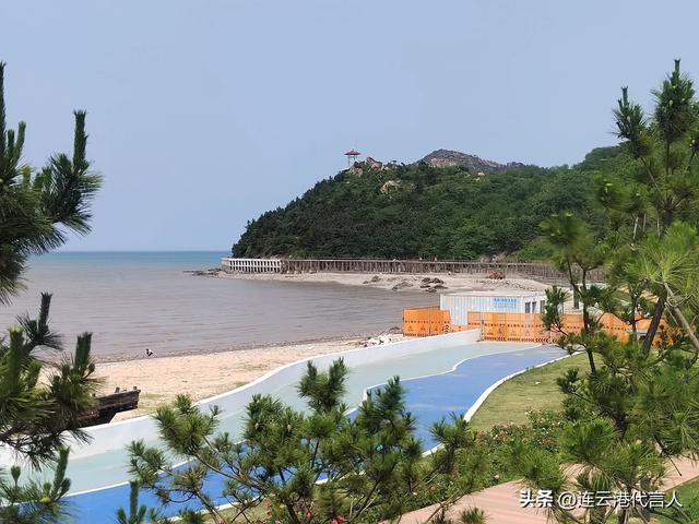 江苏醉美基岩海岸旅游开发收尾工程，北固山滨海森林步道日渐成型