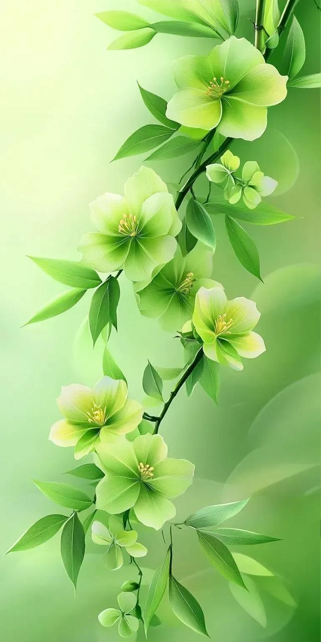 绿得 很纯粹的护眼壁纸，不仅护眼还很清心！