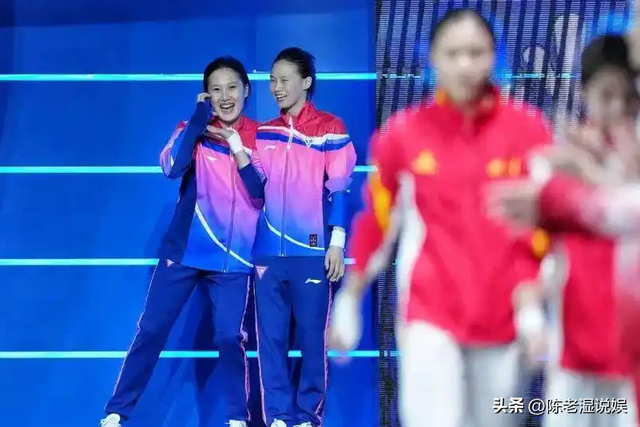 一场比赛结束后	，全红婵和陈芋汐状态截然不同，幸不幸福一目了然