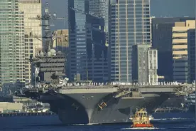 中美航母西太明争暗斗，或是警告美国，有能力维护台海南海主权图片