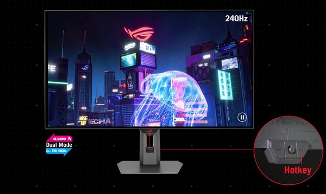ROG绝神X双模OLED电竞显示器震撼上市，畅享3A大作与电竞快感！
