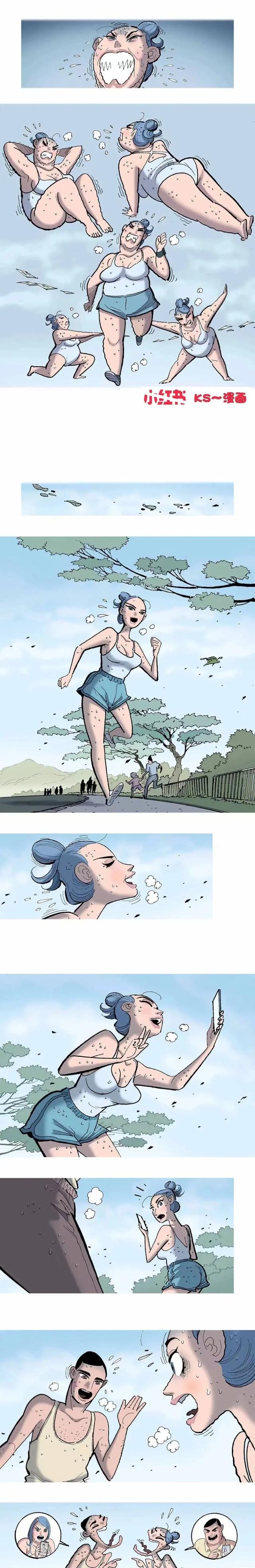 韩国恐怖漫画 【无声惊恐】照骗