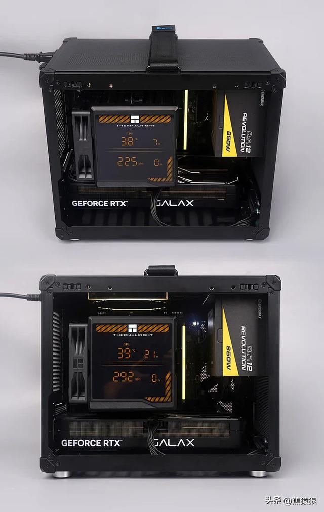 TUF B850M+RTX 5070+R9 9900X+乔思伯 C6 MATX 装机展示分享