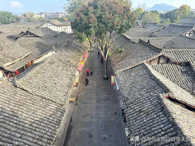 阆中古城城内的名胜古迹