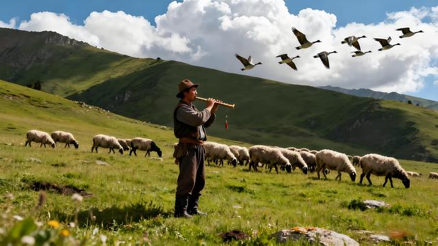 长风掠过天山麓，秋韵漫染乌鲁木齐 —— 丝路名城的鎏金诗卷