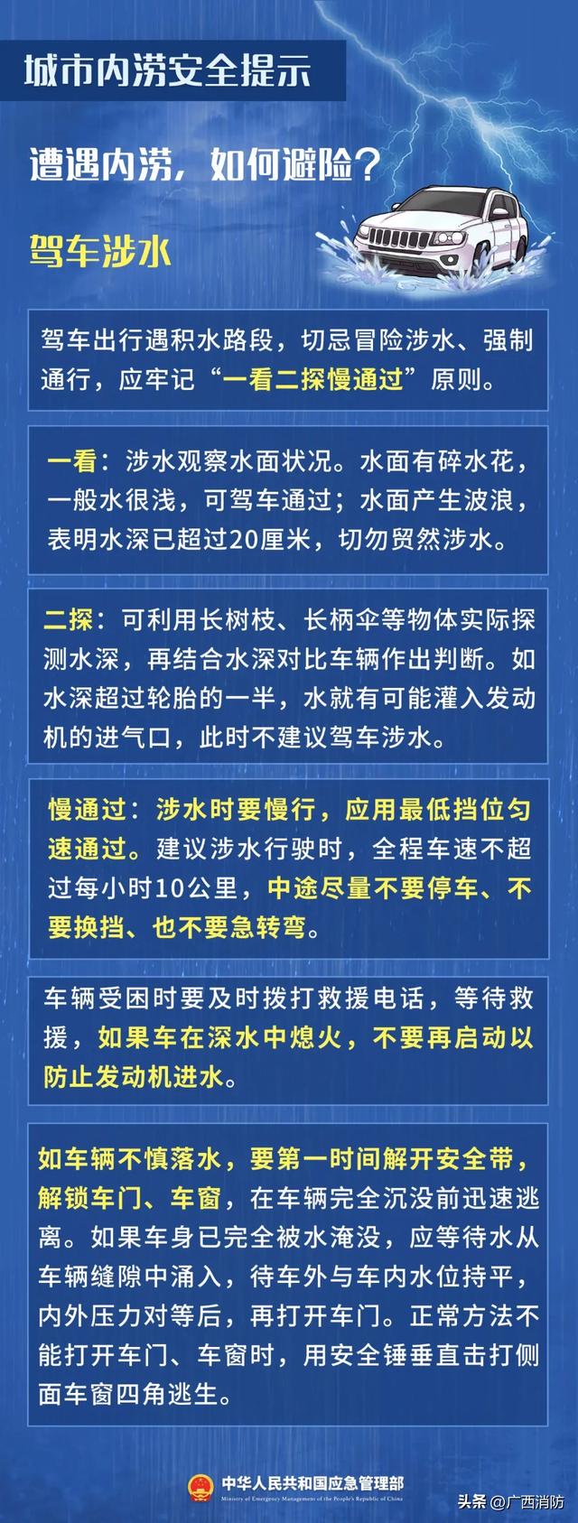 梧州河水上涨致11人被困 消防救援