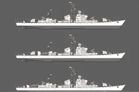 鲜为人知的加强版053K，未能走下绘图板的053C/K1/I型护卫舰方案图片