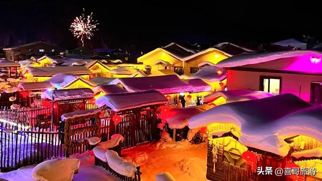 牡丹江市雪韵大街：点亮北境的梦幻长廊