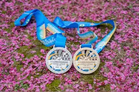 给奖牌装上“引擎”、“转”出活力，木兰·2025武汉空港半马蓄势待“飞”图片