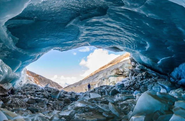 冬季西藏限定蓝冰盛宴！随手一拍都是绝美大片！