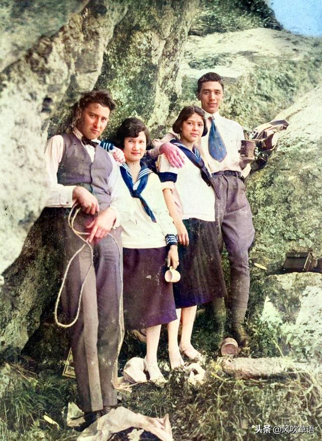 苏州昆山：1922年，一群在上海生活的洋人前往玉峰山游览时所见