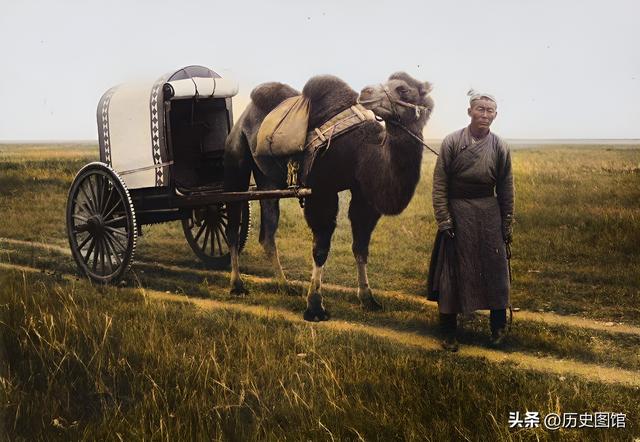 老照片：30年代内蒙古风光，“塞外江南”太美了！