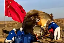 技不如人？为何我国返回舱着陆后一身焦黑，印度返回舱却非常干净图片