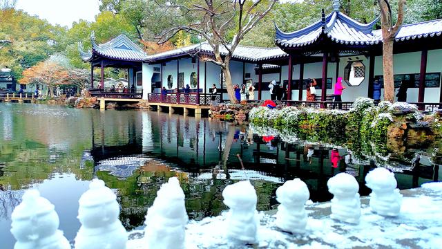 2026初雪 | 惠山古镇成了水墨画