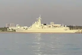 “七个葫芦娃”再聚首！渭南舰交付！第二驱支再集齐161~167舷号图片