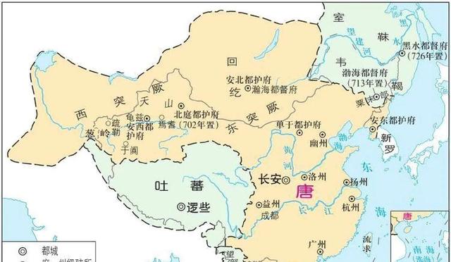 盘点唐朝历代皇帝登基、在位及驾崩时间