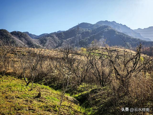 蓝田连导航都没有的路，我小半天竟然过了5个峪口！也是长本事了