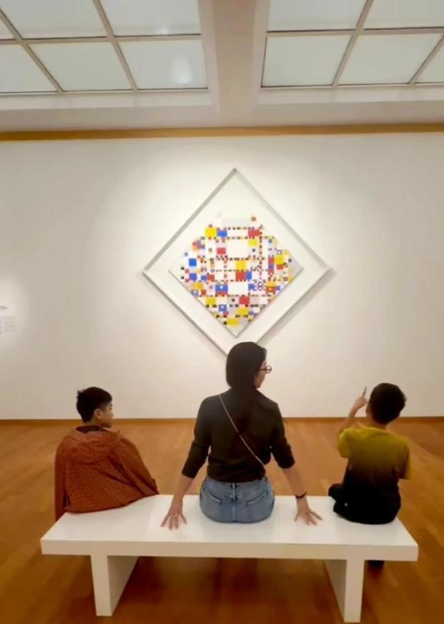 李思思夫妇别墅区玩雪，北大老公用锹当爬犁拉着她玩，好恩爱