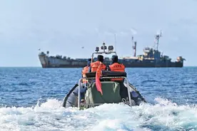 终于来了！052D即将加入中国海警，巨舰火力压倒周边对手？图片