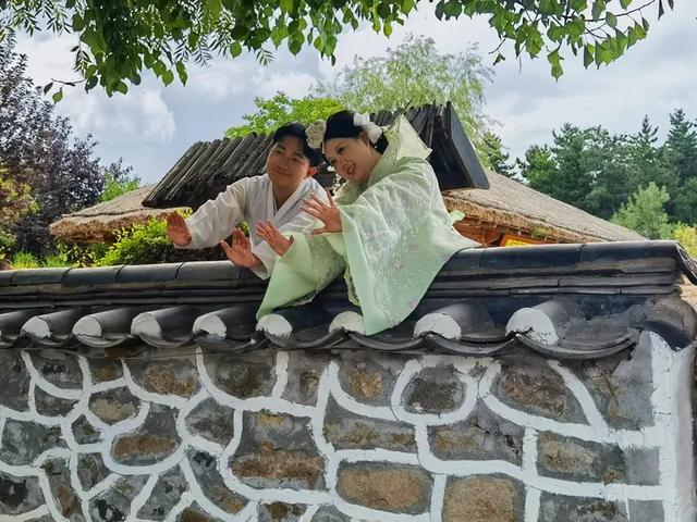 延吉市的中国朝鲜族民俗园