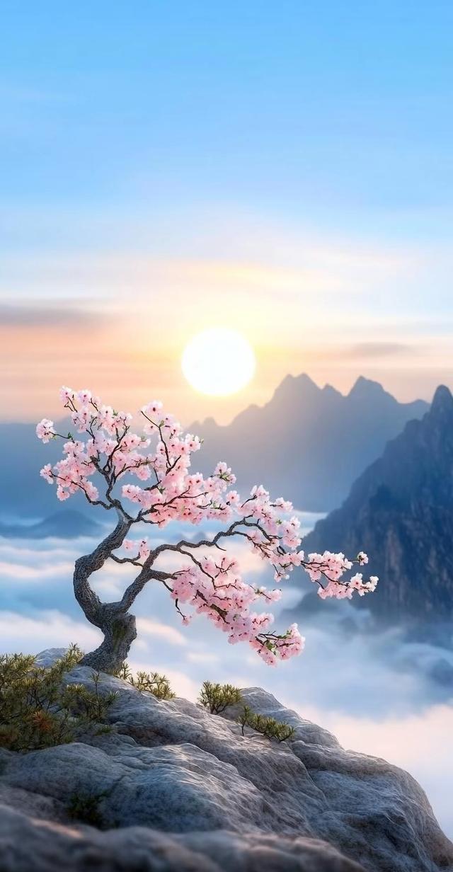 #风景如画，春暖花开，绿树成荫，美如仙境