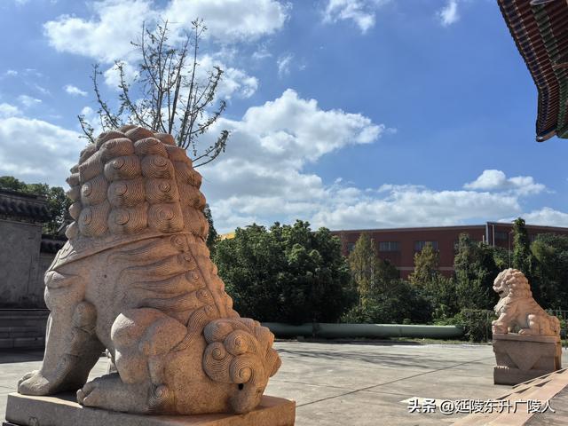 常州城南吴黄禅寺 秋高气爽 丹桂飘香