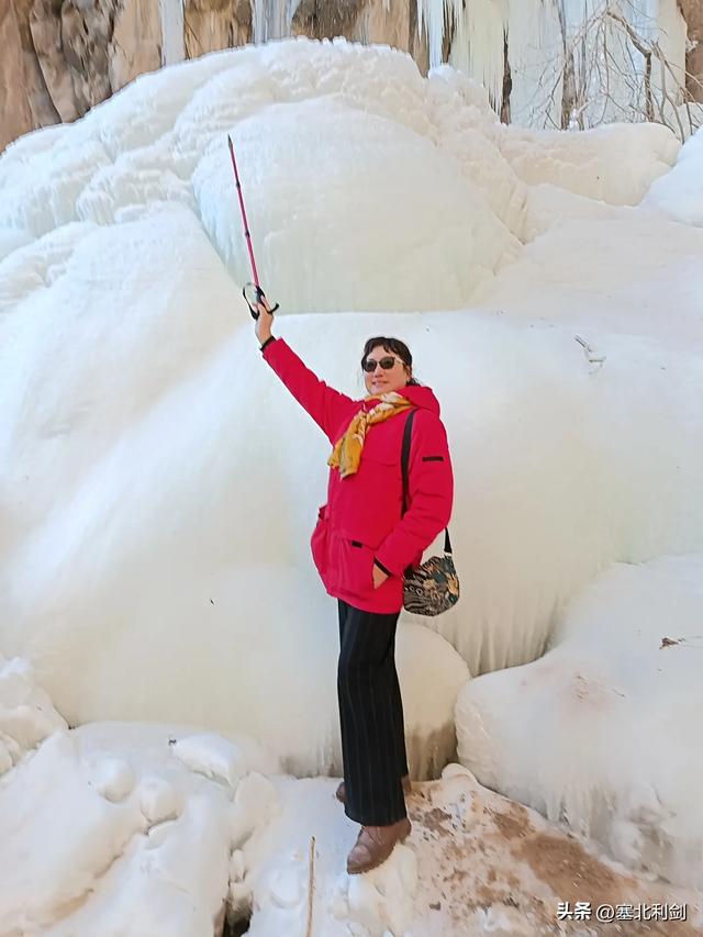 新年第一游,宣化滴水崖走一走