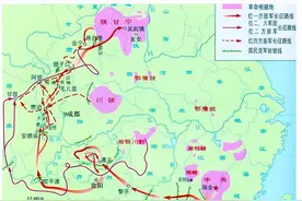 红军长征结束，三大主力各有多少红军？抗战为何129师兵最少？图片
