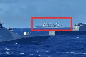 环太军演史无前例，美军好不容易瞒住被815舰贴脸，印尼曝料出来图片