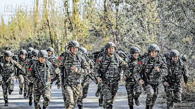新疆除了部署武警新疆总队兵团总队外，还有第一机动总队的力量