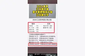 厉害！江苏600分以上的有3万多人，难怪都说江苏家家都有打印机！图片