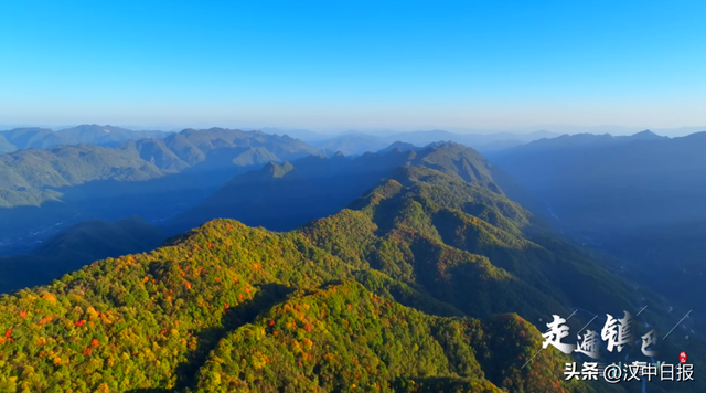 秋色浓度超标！汉中这座小城值得奔赴！
